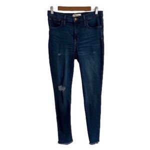 Madewell Denim Roadtripper Skinny Jeans Size 28 Style AA617
